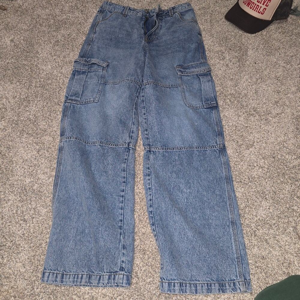 Divided by H&M 90s baggy jeans, high waist size 4